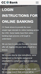 Mobile Screenshot of ccbank.us